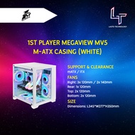 1st Player Megaview MV5 (M-ATX) PC Gaming Chassis