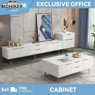 MOHIKER Tv Cabinet New 180cm Tv Cabinet Storage Slate Living Room Tv Cabinet Console MO320