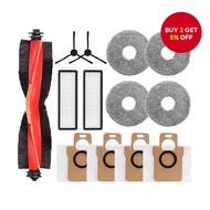 For Xiaomi Robot Vacuum X20 Max / X20 Pro Main Brush, Side Brush, Mop, Filter, Dust Bag  Untuk Xiaom