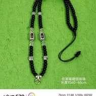 Dzi Beads Tibetan Dzi Beads Necklace Thangka Chain Universal Chain Amulet Chain YY0421