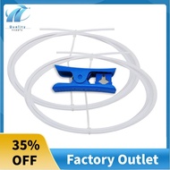 PTFE Tube 2PS for Lab P1P/P1S X1/X1C- 2.5mm X4mm, 4M Length with Tubing Cutter for PLA/PETG/ABS 3D P