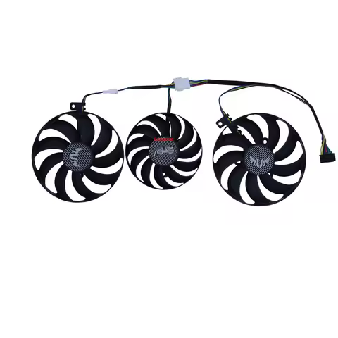 3Pcs/Set,VGA Cooler,CF9010U12D,Video Card Fan,For ASUS TUF3 RX 5600 XT OC 6G EVO GAMING,TUF3 RX5700X