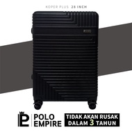 [polo empire-Stiker diberikan] Promo Kapasitas ekstra besar --Polo Empire Koper 28 inch promo  Kapas