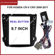 9.7 Inch For Honda CR-V CRV 2008-2011 Car Radio Stereo Android MP5 Player Casing Frame 2 Din Head Un