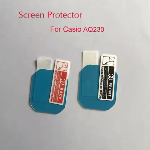 5Pcs Full Screen Protector Film For Casio AQ230 Sport Watch AQ-230GA-9D HD Protective Film Guard Exp