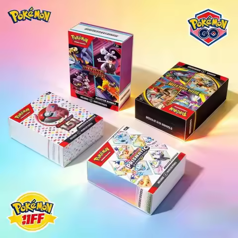 Pokemon Cards Pikachu 151 Booster Bundle 72 Cards Collection Pokemon TCG MEGA Series Rare Game Colle