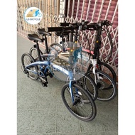 20 inch TRS Topaz Folding Bike 8 Speeds (Ready Stock) 6 FREE GIFT