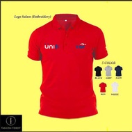 Polo T Shirt Sulam Telekom TM Unifi Uniform Tee Installer Service Repair Baju Casual Cotton Fashion Embroidery Jahit