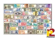 P2 -HP01000-164 世界各國鈔票拼圖1000片