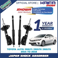 Original Toyota Altis ZRE171 ZRE172 ZRE173 2014-2018 Kaifa Shock Absorber Set