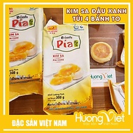 Đặc Sản Sóc Trăng - Bánh Pía Kim Sa Tân Huê Viên Trứng Muối Tan Chảy 10 Vị Bánh Pía Sóc Trăng Mini, 