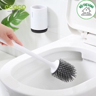 Silicone toilet brush with neat carrying case, ecoco 1803 toilet brush