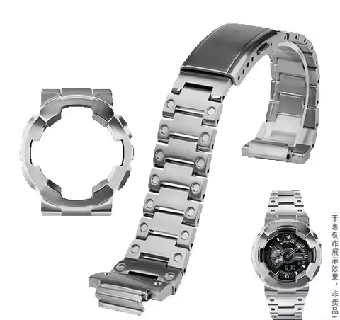 Replacement Stainless steel strap bezel Protective case for GA110 GA140 GD100 GLS120 GAX110 GA700 GA