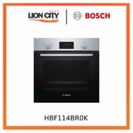 Bosch HBF114BR0K 60cm Built-in Stainless Steel Oven