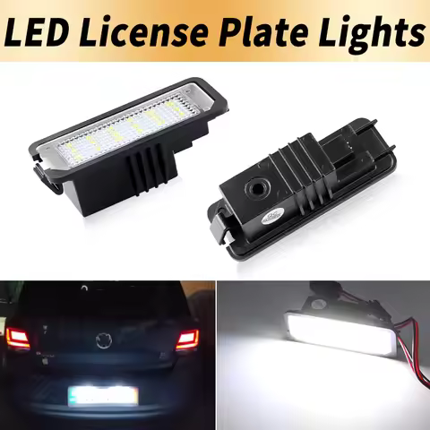 For Porsche Cayenne 958 92A Macan 95B Boxster 981 987 718 982 Cayman Spyder 918 LED Car License Plat