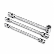 12PT Double Flexible Socket Wrench, Metric 6×7mm to 18×19mm | Chrome Vanadium