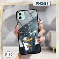 IPhone 11 glass case - 3D image