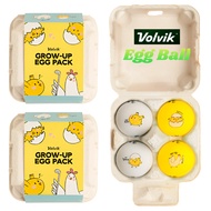 [Fast Delivery] Volvik VIVID Grow-Up Egg Pack Golf Balls(4Balls/1Pack)