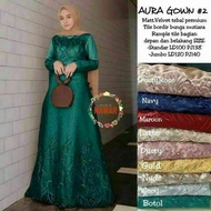 ~[Dijual] Gamis Wanita Terbaru Gaun Pesta Muslimah Syari Baju Lebaran