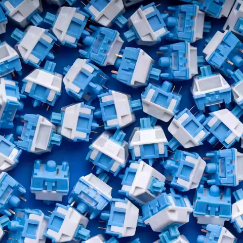 Cloud V2 Switch Linear Pre-Lubed 5 Pins HotSwap LY Stem HMX Switches For Mx Mechanical Keyboard 기계식 