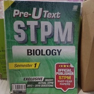 STPM Form 6 Biology Semester 1-3 Sasbadi and Ace Ahead