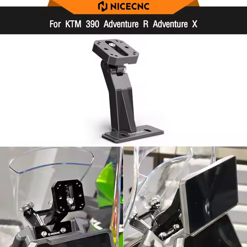 For KTM 390 Adventure R Adventure X 2025-2026 Adjustable Navigation GPS Mount Bracket Phone Holder 3