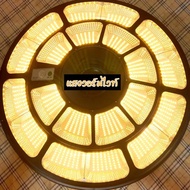 UFO-200000W ใหญ่สุด 55cmSolar Cell โคมไฟถนนโซล่าเซลล์ UFO Square Light ไฟถนนโซล่าเซลล์