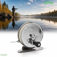 NG1ZX Fly Fishing Reel, Iron Comfortable Grip Ice Fishing Reel, Durable Lightweight 5.3cm Diameter F