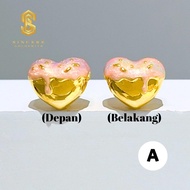 Sincere Store Emas 916 3L Bead Love 2C | Emas 916