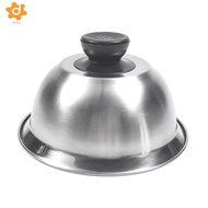 [Lacooppia2] Griddle Dome Burger Cover with Heatproof Handle Food Steaming Lid for Cooking Burger St