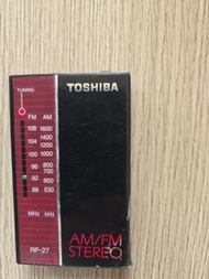 Toshiba RP-27 AM/FM 立體聲收音機