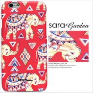 【Sara Garden】客製化 手機殼 蘋果 iPhone6 iphone6S i6 i6s 手繪 民族風 大象 保護殼 硬殼