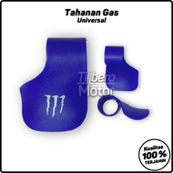 Variasi Handgrip Monster Tahanan Gas Pegas Plastik Warna Sandaran Tangan Grip Aksesoris Motor Unives