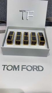Tom Ford 限量版唇膏套盒含5支MiniSzie口紅  黑管16/黑管80/黑管69/黑管15/黑管100