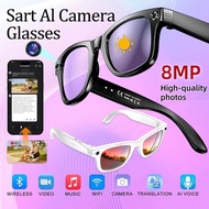 Cross-border HD 800W Shooting AI Smart Glasses with Camera AI Translation Video Recording WIFI Anti-
