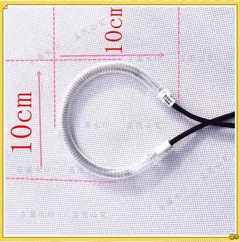 Oven heating Air fryer heating Light wave furnace heater Burning universal halogen lamp tube Electri