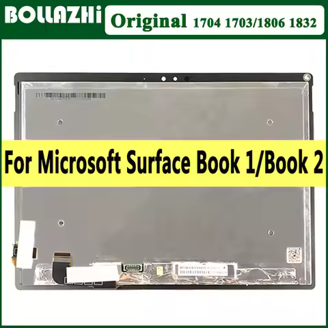 Original 13.5" LCD For Microsoft Surface Book 1 1703 1704 LCD Display Touch Screen Digitizer Assembl