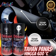 / Original Cat Pilox DITON Knalpot Anti Panas Motor Mobil HiTemp Black