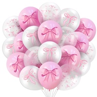 9/18pcs Bow Birthday Party Decoration Bow Theme Balloon Decoration