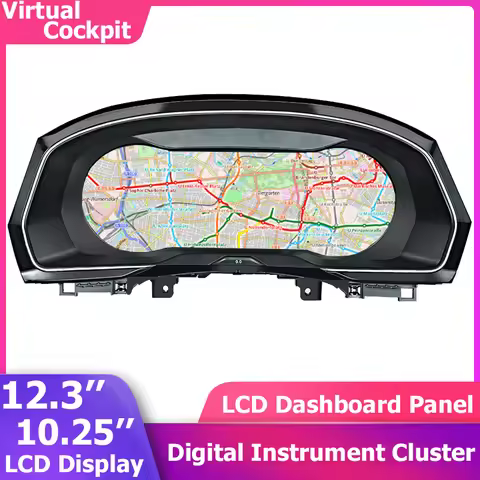 Digital Virtual Cockpit Instrument Gauge Cluster Speedometer For VW PASSAT CC B7 B8 GOLF 6 7 MK7 Tig