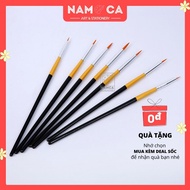 Keep Smiling Small Watercolor Brush Set Of 7 Premium Trees