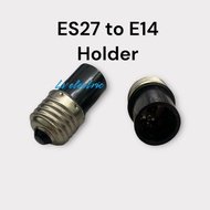 E27 to E14 Light Bulb Base Converter Adaptor E27 Male E14 Female LED Fluorescent Base Converter