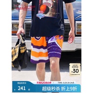 Mitchell & Ness Shorts BigFace3.0 Trendy Stitching Tennis Sports Fitness Shorts Collection Male MN