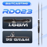 【RD023】Light Weight Fishing Rod JORAN Pancing BaitCasting/Spinning L/M Force  Casting Rod BC/Spinnin