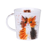 High-Quality Bone China dunoon Mug with Handle Coffee Cup Cat Water Cup High-value Gifts