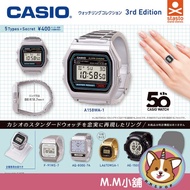 [M.M Shop] Standstones Capsule Toy CASIO Watch Shape Ring P3 3 All 6 Models