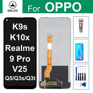 Top LCD For OPPO Realme 9 Pro Q5 Q3s Q3t V25 K9s K10x 5G RMX3471 Display Touch Screen Digitizer Asse