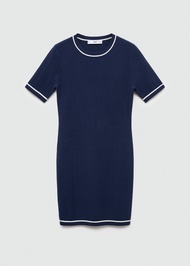 [MANGO] DRESS PIPE  / เดรส รุ่น DRESS PIPE Ref: 77042918