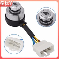 GKY 4/6 Wire Way Gasoline Generator  Start Key Lobination Switch For 2-3KW 168F and 5-8kw 188F Gener