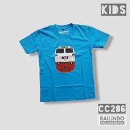 CC206 Locomotive Train Children's T-shirt | Railindo